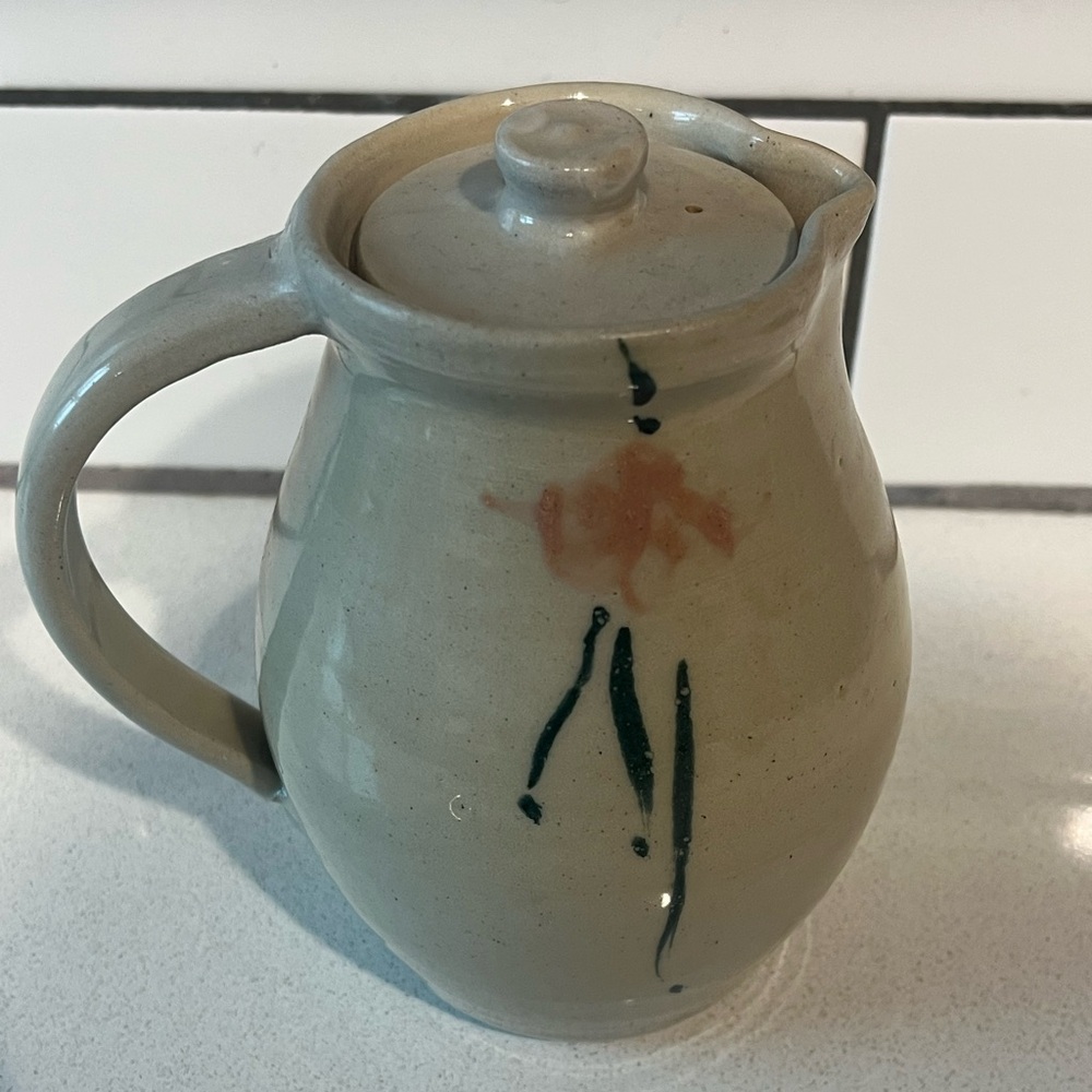 Signed 1972 New Hazelton Pottery Teapot | Hand-Thrown Studio Ceramic - Picture 3 of 6